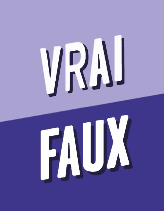 Vrai/faux»