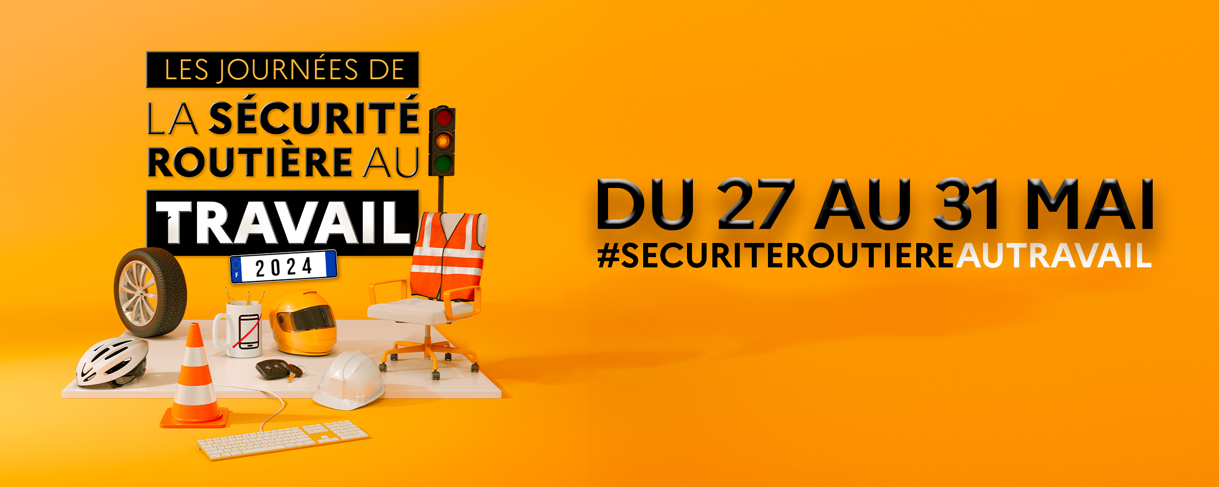 Les journées de la sécurité routière au travail - du 17 au 21 mai 2021